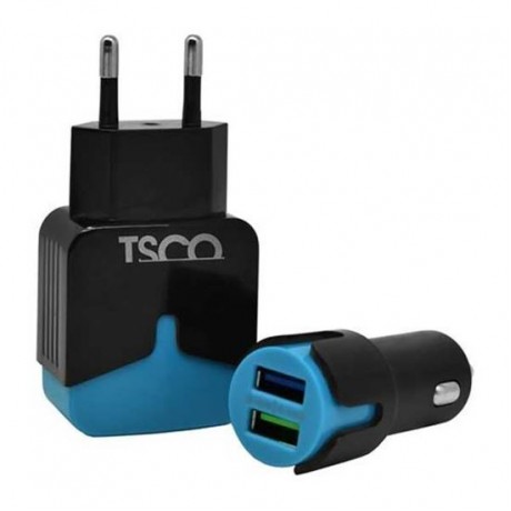 شارژر و کابل Micro Usb و شارژر فندکی TSCO TTC41