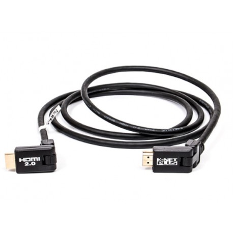 کابل 90درجه K-NET PLUS 4K ROTATIVE HDMI 1.8M